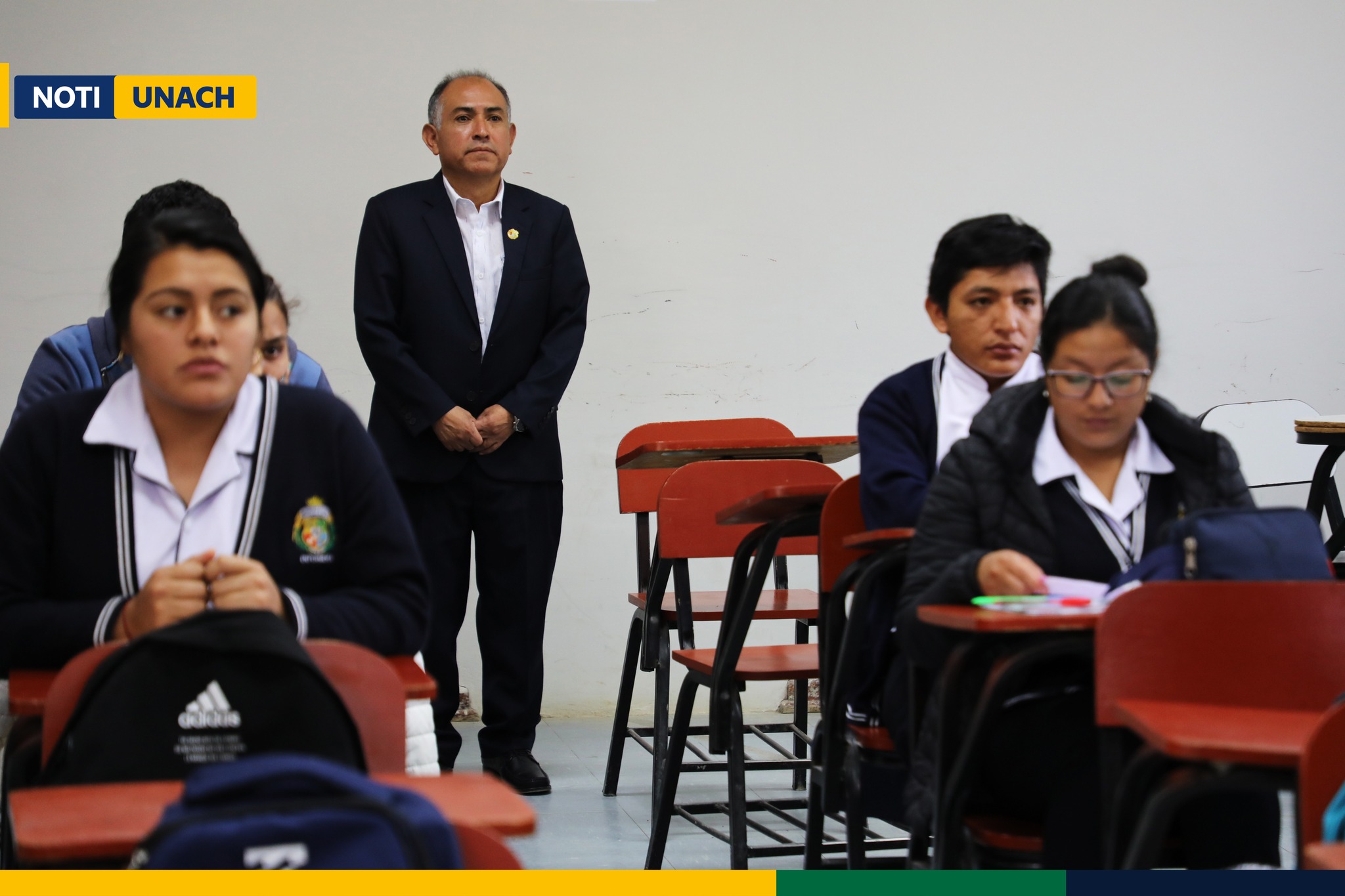 VICEPRESIDENTE ACADÉMICO SUPERVISÓ EL REINICIO DE CLASES EN LA UNACH 